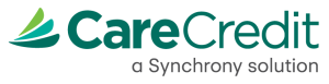 CareCredit logo - a Synchrony solution - healthcare financing option